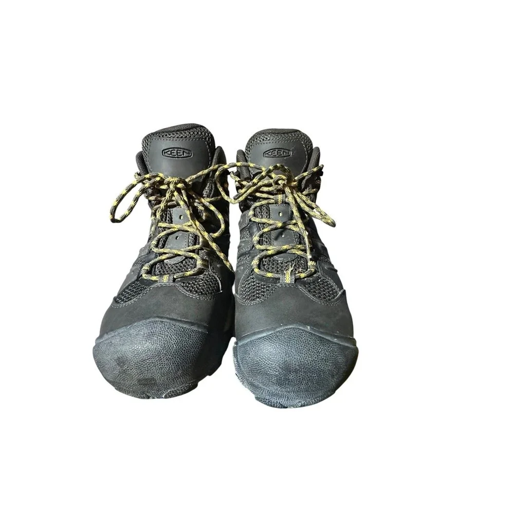 Keen Utility Lansing Mid Steel Toe Keen Dry Oil/Slip Resistant Reflect Boots 13D